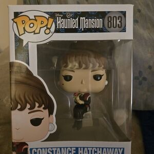 Disney Haunted Mansion Constance Hatchaway Figure with Black and Red Details